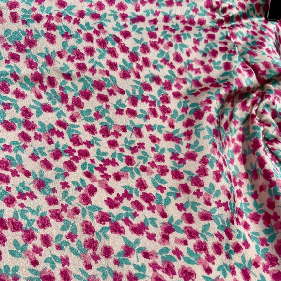 Japan Flower Mini Skirt - Picture 4 of 12